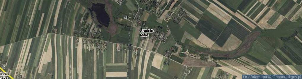 Zdjęcie satelitarne Średnie Małe ul.
